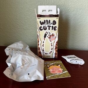 Wild But Cutie Phone Charm - New! (Open) - Camo Cutie (green) - New/open